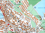 Apartmani Jurković - mapa
